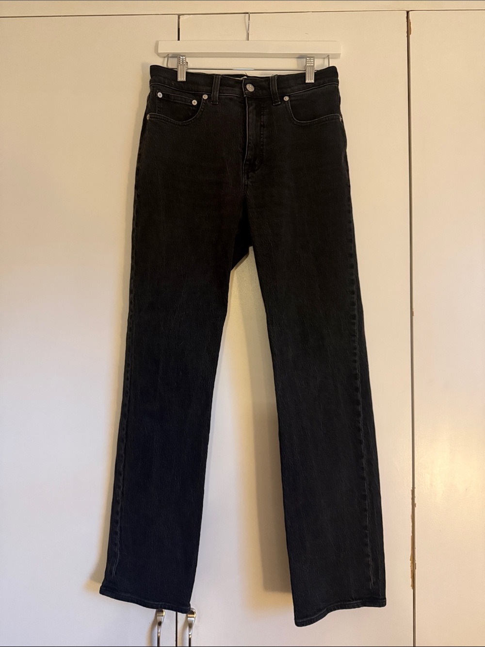 Madewell Black Women's 90’s Straight-Leg Jeans